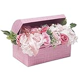 REEMONDE 創意プレゼント ソープフラワー　枯れない花　石鹸花　メッセージカード付き　インテリア　入浴剤　バレンタインデー　クリスマス　母の日　誕生日　祝い　昇進　転居等のベストギフト (ピンク