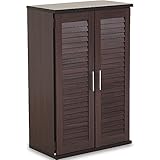 シューズボックス 靴箱 下駄箱 玄関収納 幅60cm ブラウン