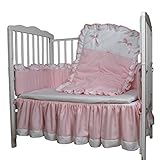 Baby Doll Bedding Regal Crib Bedding Set, Pink by BabyDoll Bedding