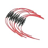 ホットワールドワイド 10 ピース 6 × 30 ミリメートル 6 × 32 agc ガラス ブロー ヒューズ ホルダー インライン スクリュー タイプ w/20 awg ワイヤー