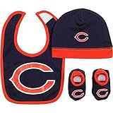 NFLキャップ、ブーティー&よだれかけセット( 3ピース)