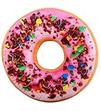 (ナインスコード) 9thCode リアル 3D ドーナツクッション 洗える もっちり円座 座布団 イチゴ ２個（同色）　\４,０８０