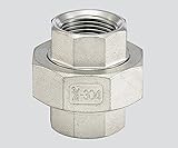 フローバル3-5212-02ステンレス継手(ユニオン)VU-02(接続規格1/4Rc)