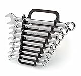 TEKTON 18765 Combination Wrench Set with Store and Go Keeper, Inch, 1/4-Inch - 3/4-Inch, 9-Piece [並行