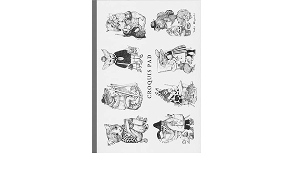 Amazon ヒグチユウコおえかきクロッキーパッドyhcp A4 スケッチブック 文房具 オフィス用品