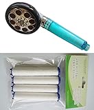 sonaki Cool Shower Head Hand Held Chrome Two Functions Built-in a Sediment Filter 4filters New