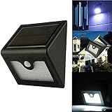 28 LEDソーラーパワーライト＆PIRセンサーウォールライト屋外ガーデンランプ
