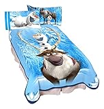 Disney Frozen Olaf Snowlife Microraschel Blanket, 62 x 90