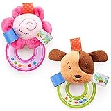 Taggies タギーズ  ソフト・シェイク フラワー (25157-01) by Kids II