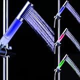 Homeself LED 3色温度制御さバスルームシャワーヘッド