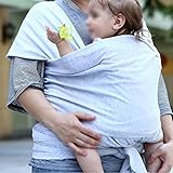 GVESS Baby Carrier Toddler Natural Cotton Nursing Baby Sling Suitable for Newborns Wrap and Discrete