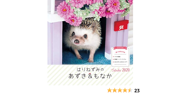 はりねずみのあずき もなか Calendar インプレスカレンダー 角田修一 本 通販 Amazon