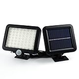 壁ライトモーションセンサー56 LED Human solar-poweredアウトドアヤードコリドー芝生ランプ