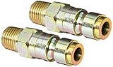 Milton S-1809 1/4" MNPT P Style Plug - Pack of 2 [並行輸入品]