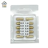 10 台のパソコンを真鍮製のドリルチャックコレットビット 0.5 ～ 3.3 2 mm 4.8 mm シャンクのドレメルの回転式ツール