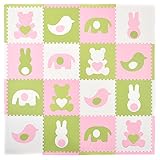 Tadpoles Playmat Set, Teddy and Friends Pink by Tadpoles [並行輸入品]