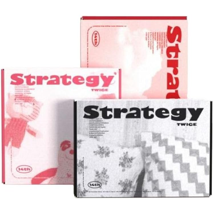 Amazon.co.jp: TWICE 14th Mini [STRATEGY]（韓国盤）: ミュージック