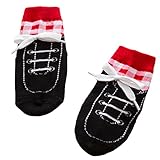 0-2歳靴アンチスリップコットンブラックソックスのように見える男の赤ちゃんの女の子のソックス