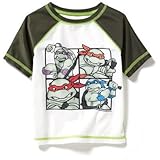 オールドネイビー OLD NAVY/ TMNTラッシュガード グリーン 水着 18～24ヶ月【並行輸入】