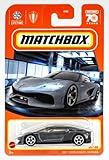 Matchbox 2021 Koenigsegg Gemera 45/100 (グレー) 1:64スケール ダイキャストカー