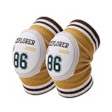 Autbyeベビーニーパッド、ベビークロール、ウォーキングまたは子供のための伸縮性のある安全な膝保護具アウトドアエクササイズ、子供のための新しいデザイン快適で通気性のあるコットンパッドクッション（0〜