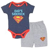 DC Comics Superman WB SHORTS ベビー・ボーイズ US サイズ: 6/9 Month