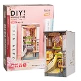 つくるんです® 日本語説明書付 3D ウッドパズル ブックヌックシリーズ (桜さく駅2)