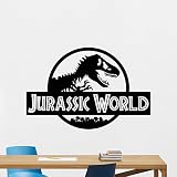 Jurassic World壁デカールJurassic Parkビニールステッカー恐竜T - Rex壁アートデザイン家庭用品キッズ部屋ベッドルーム装飾取り外し可能な壁壁画57zzz