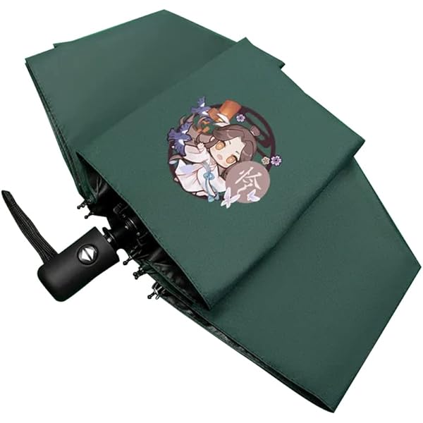 【非売品】 天官賜福 折りたたみミラー 功徳キャンペーン Amazon | 天官赐福折りたたみ傘，ワンタッチ自動開閉，晴雨兼用