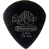 Amazon | JIM DUNLOP 482 Tortex Pitch Black Jazz III 0.88mm