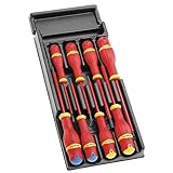 Stanley Proto Facom FW-MOD.A1VE 1000-volt Insulated Screwdriver Set, 8-Piece [並行輸入品]