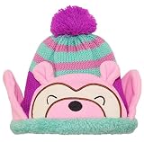 Wippette Baby Girls Winter PolarセーターSherpa LinedコンボHat 12 – 24ヶ月 カラー: パープル