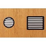 3 "ラウンドグロメット（2 – 1 / 2 "の穴)