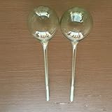 Lautechco 自動給水装置を散水ガラス球 花水遣りツール (150mm)