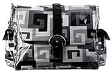 Kalencom Matte Coated Buckle Bag, Maze Black/White by Kalencom [並行輸入品]
