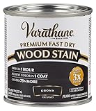 ラストオレウム269400 1 / 2 Pint Varathane Fast Dry Wood Stain、エボニー