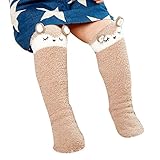 YideaHomeベビー靴下セット ポップな動物がとってもキュート 赤ちゃん・ベビー用 ガールズ 滑り止め付 スーパーソフト ソックスセット