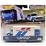 MATTEL HOTWHEELS 1:64SCALE "'71 DATSUN 510 - FLEET FLYER" マテル社製 ホットウィール 1:64スケール 「71 ダットサン 510 フリートフライヤー」【並行輸入品】