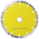 ダイヤモンドカッター 外径150mm セグメント 乾式