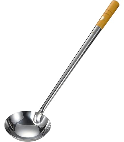 Amazon｜カンダ(kanda) kan お玉 ステンレス製 ミニ 日本製 木柄 業務