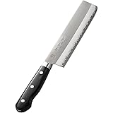 安田刃物 関虎徹 V金10号 菜切包丁 日本製 鍔付 165mm YG302
