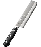 Amazon｜よこやま 燕人の匠 ダマスカス包丁 霞流し 菜切包丁 165mm ETK