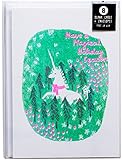 Yellow Owl Workshop アメリカ発キュートなグリーティングカード8枚入り <MAGICAL HOLIDAY UNICORN SET> YO-CSR902