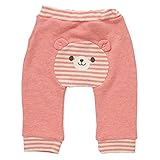 西松屋 [EFD] 裏毛バックくまＦＡＣＥボーダーサルエルパンツ 【80cm・90cm】　80