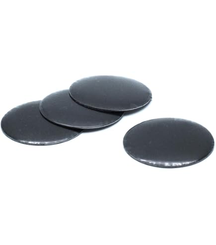 4x 3D Silver Silicone Stickers For Hub Caps / Wheel Covers / Alloy Rims - A 8650