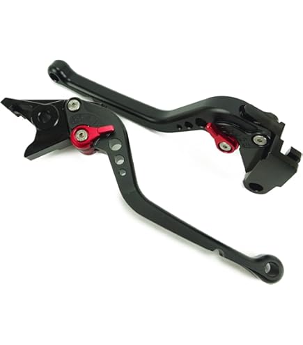 Amazon.co.jp: K71 黒(赤) カワサキ ブレーキレバークラッチレバー