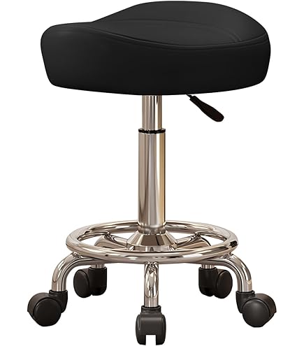 Amazon.co.jp: サドルチェア人間工学に基づいたサドルスツール調節可能