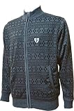 Founders Club(ファウンダース) メンズ フルZIP防風セーター  FC0189W チャコール Mサイズ