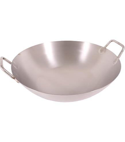 Amazon｜EBM 純チタン 超軽量 中華両手鍋 30cm｜中華鍋 オンライン通販