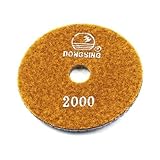 DealMux 0.5センチメートル太い研磨パッドコンクリート・ストーン花崗岩オレンジ2000グリット